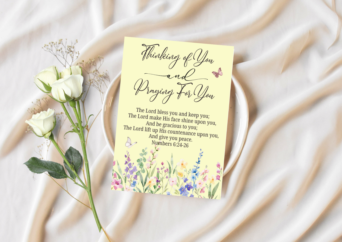 Thinking of You - The Lord Bless You & Keep You Numbers 6:24-26
