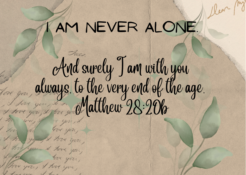 30 Bible Affirmation Cards Vintage Leaf Style