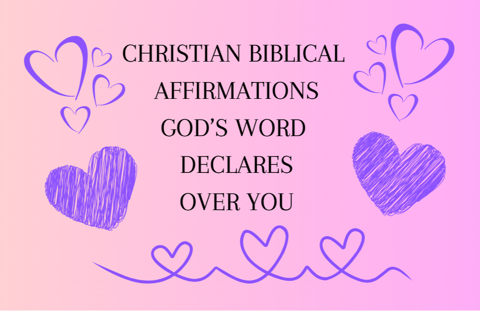 30 Bible Affirmation Cards For Teen Girls