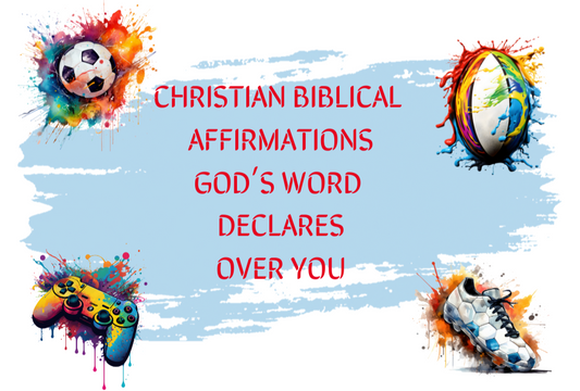 30 Bible Affirmation Cards For Teen Boy