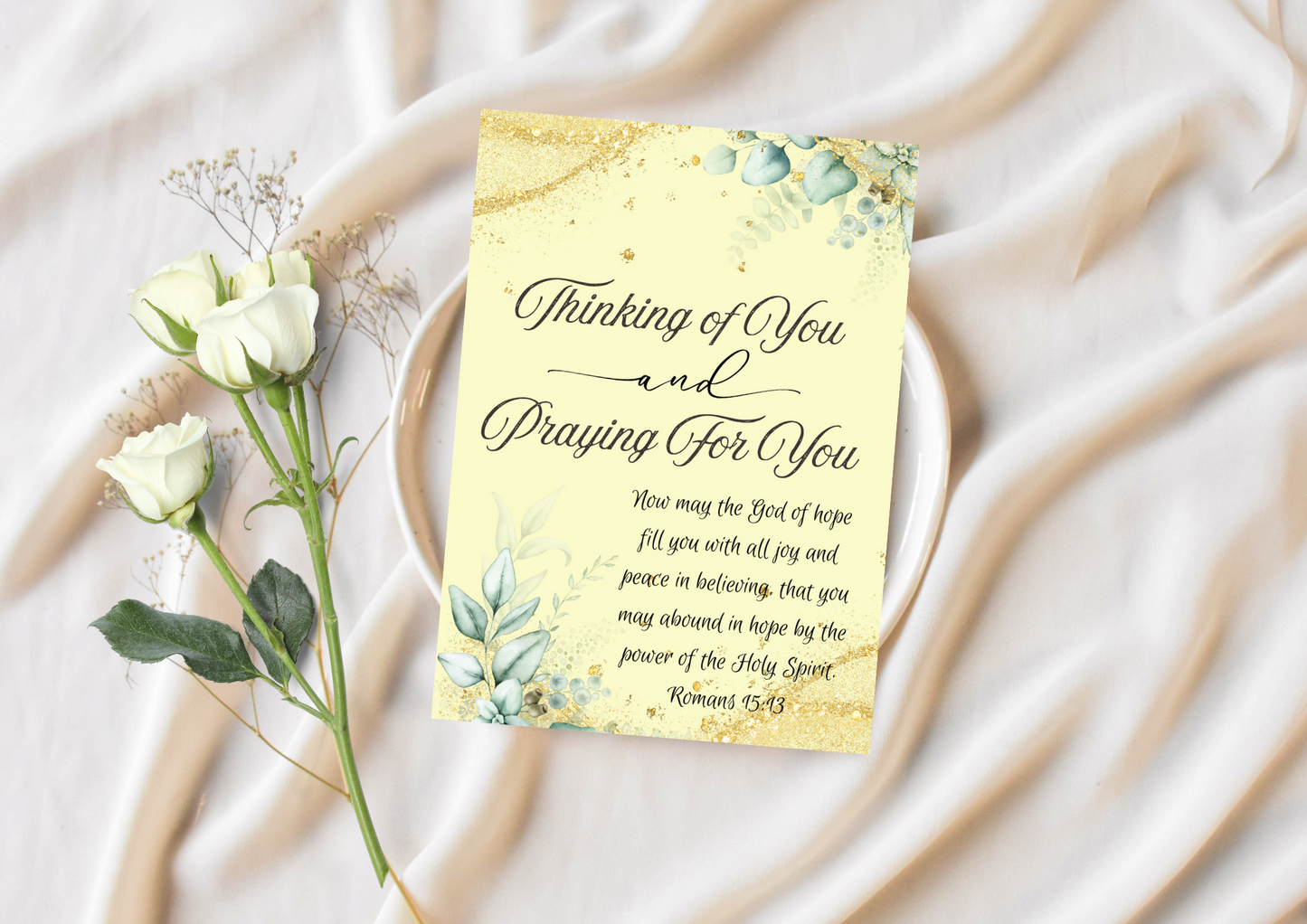 Thinking of You - Now May The God Of Hope Fill You With All Joy Romans 15:13