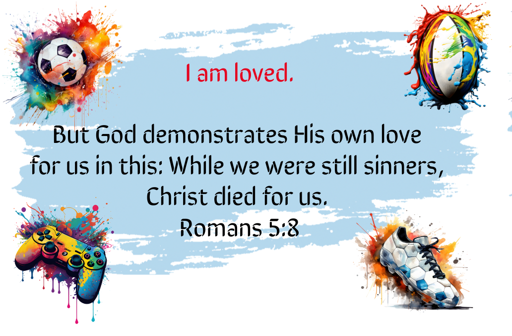 30 Bible Affirmation Cards For Teen Boy
