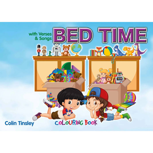 Bedtime Colouring Book - Author Colin Tinsley