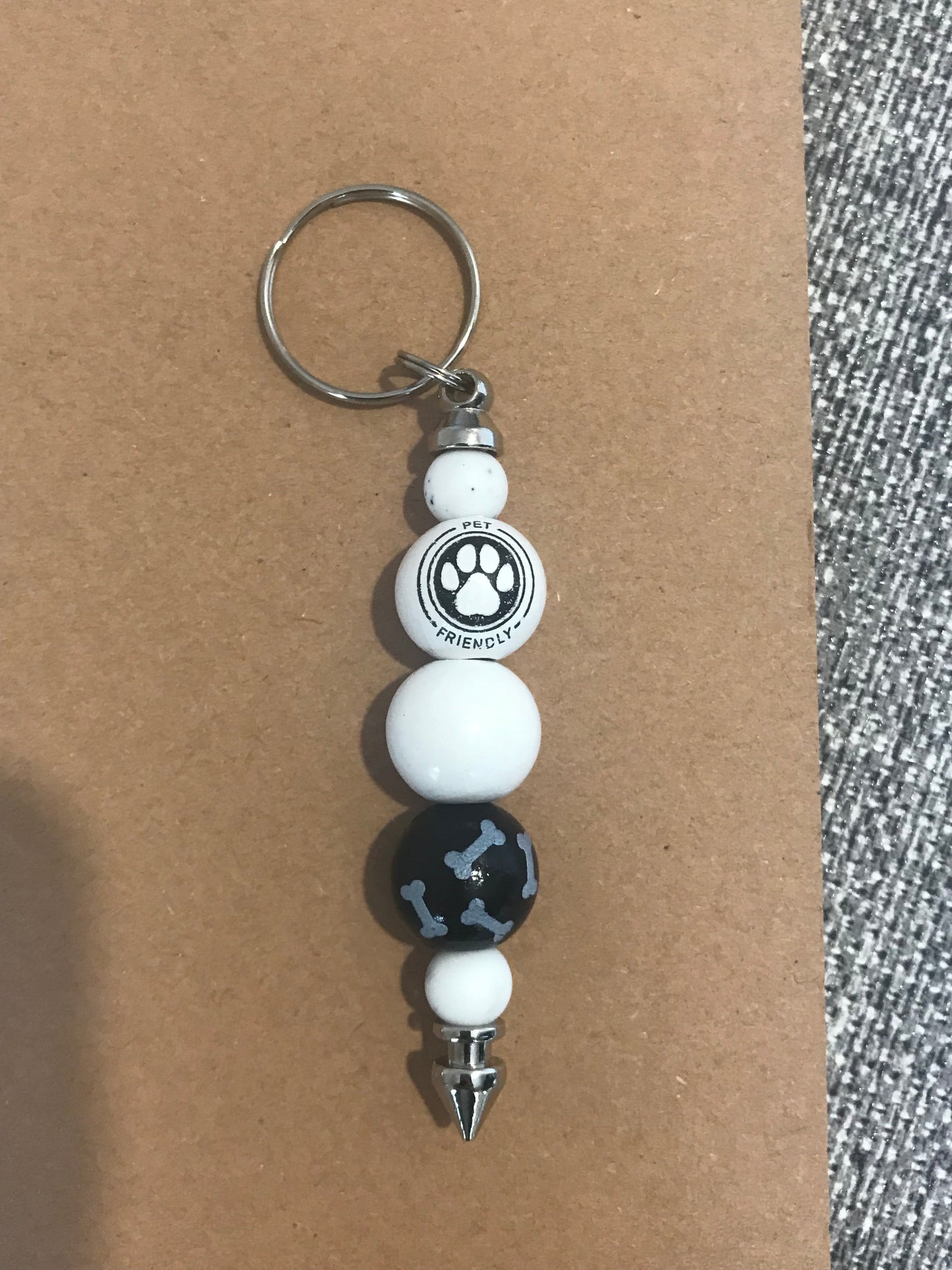 Pet Friendly Dog Keychain