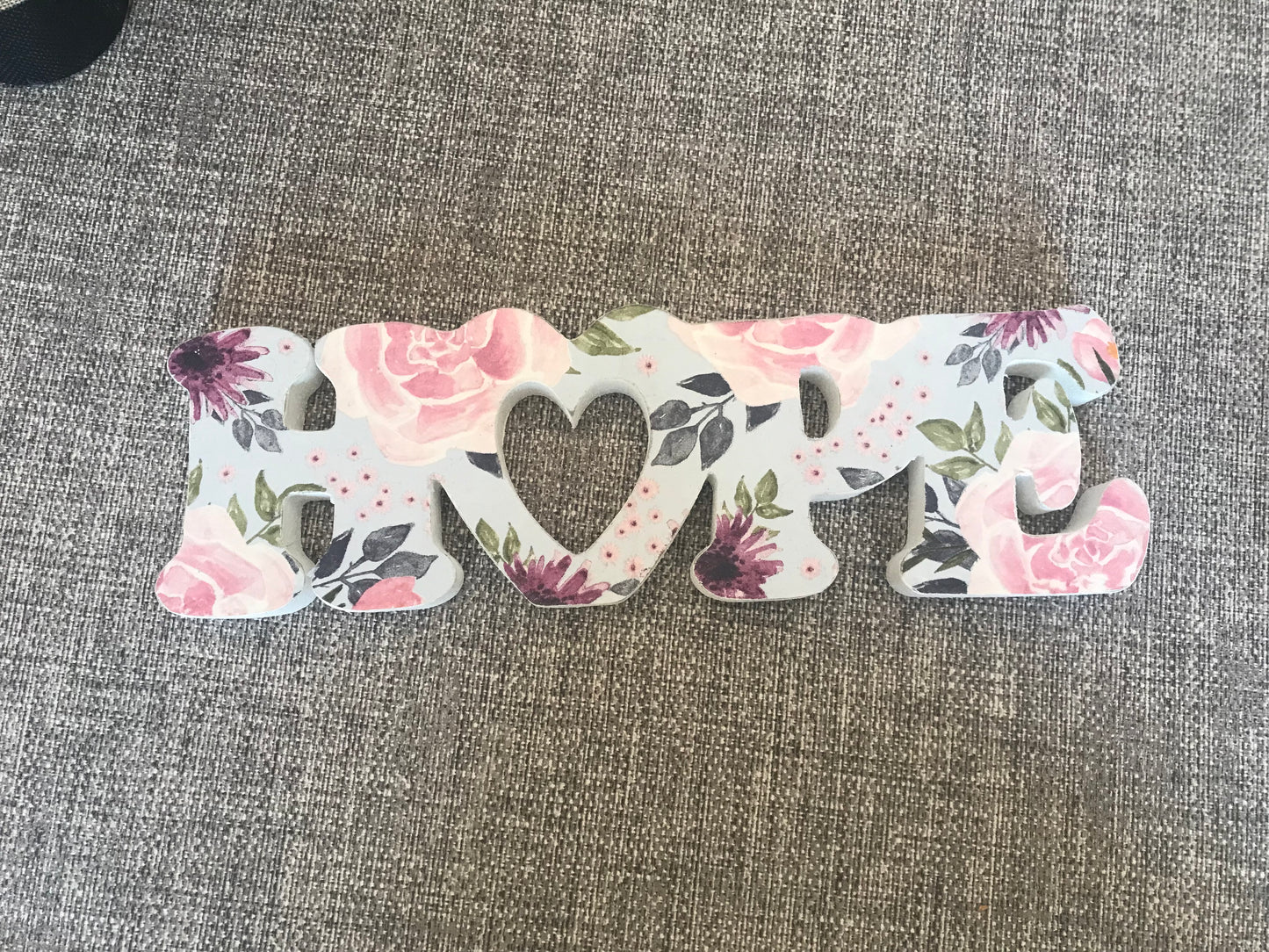 HOPE Written Word Wooden Freestanding Plaque 29x9cm