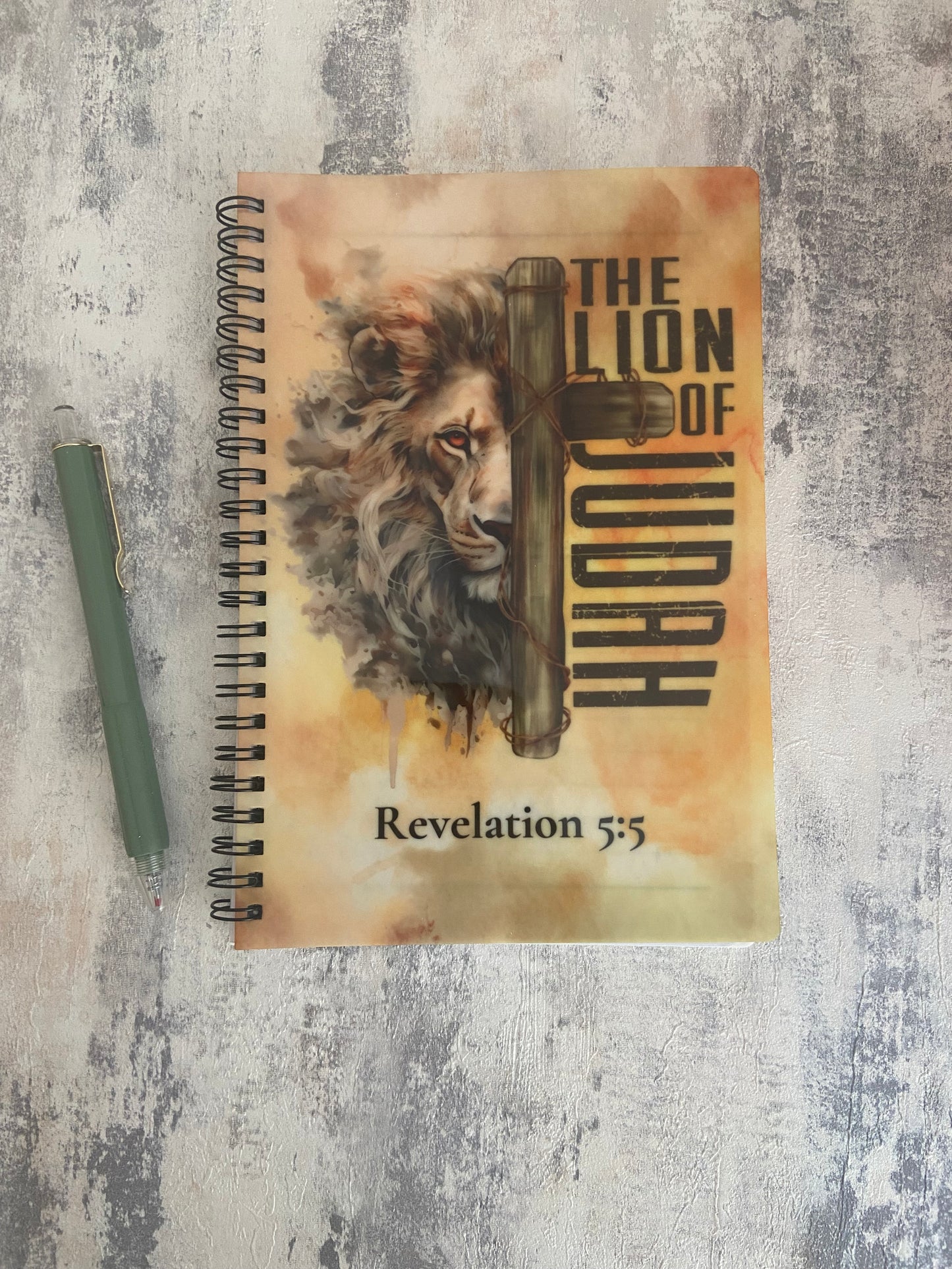 Notebook A5 Lion Of Judah Revelation 5:5