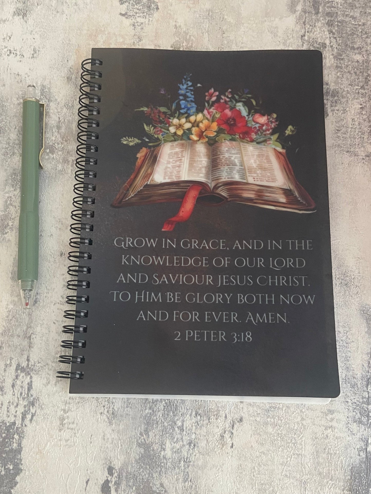 Notebook A5 Grow In Grace 2 Peter 3:18