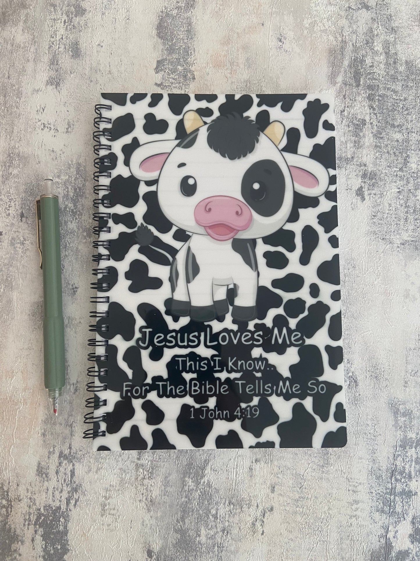Notebook A5 Jesus Loves Me This I Know For The Bible Tells Me So