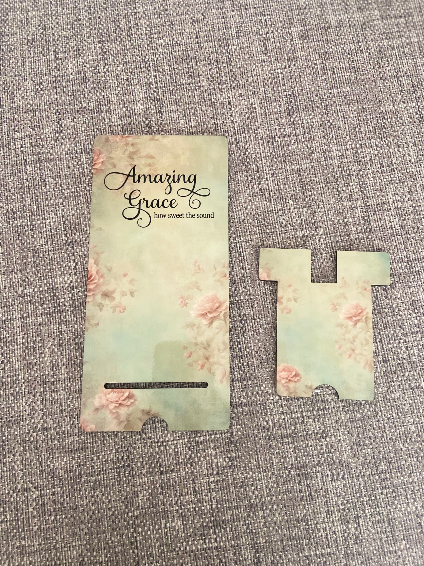 Mobile Phone Stand MDF - Amazing Grace