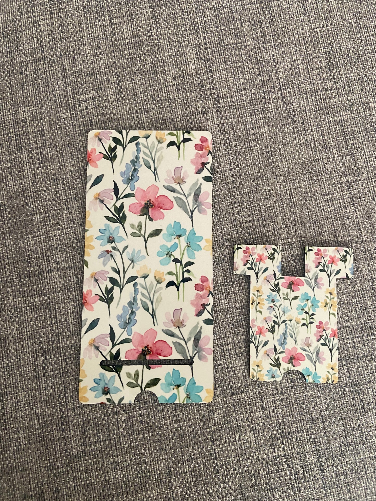 Mobile Phone Stand MDF - Spring Flowers