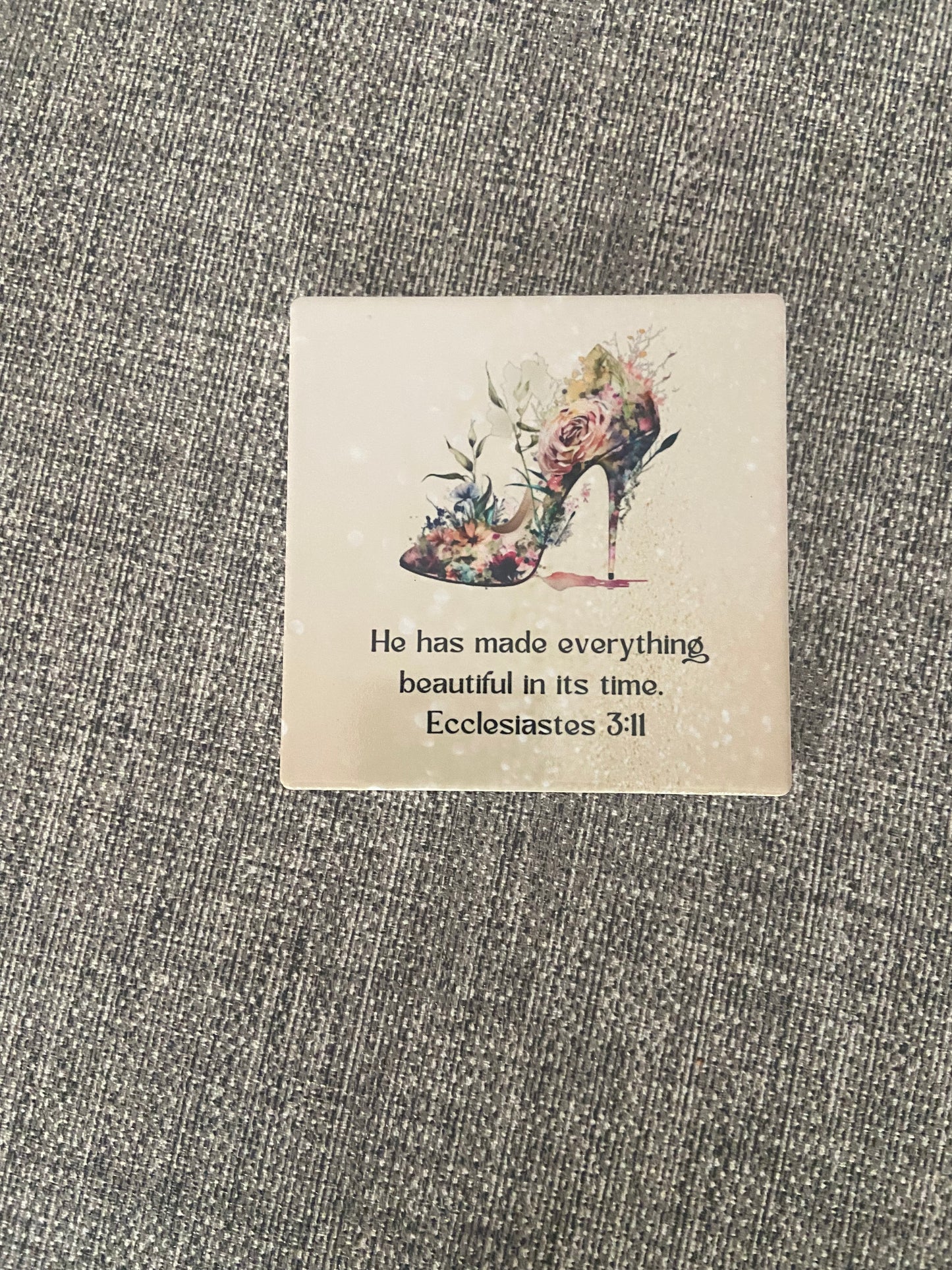 He Has Made Everything Beautiful Ecc 3:11 Mug & Coaster Set