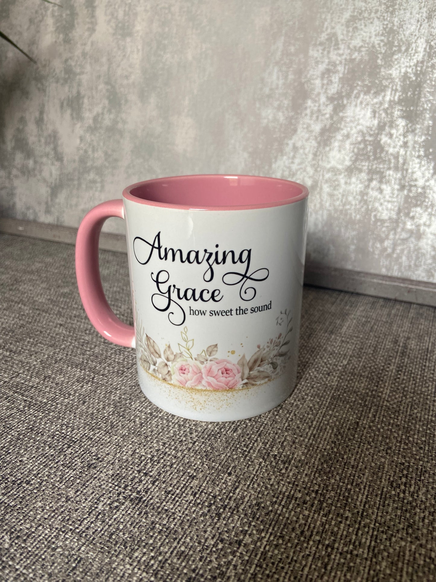 Amazing Grace How Sweet The Sound Single Ceramic Mug
