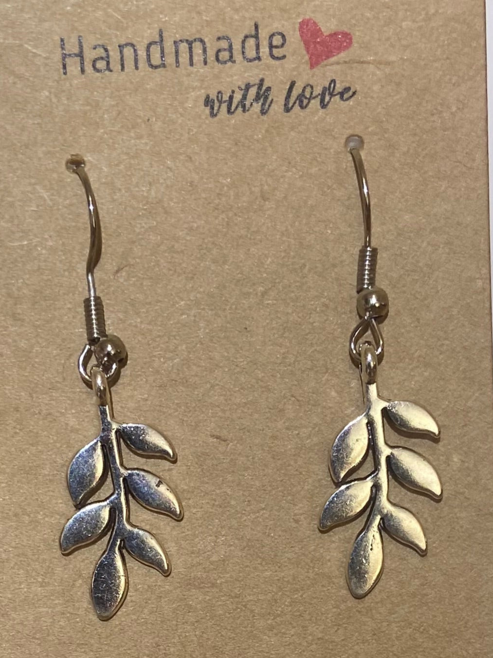 Silver Leaf Dangle silver Earring