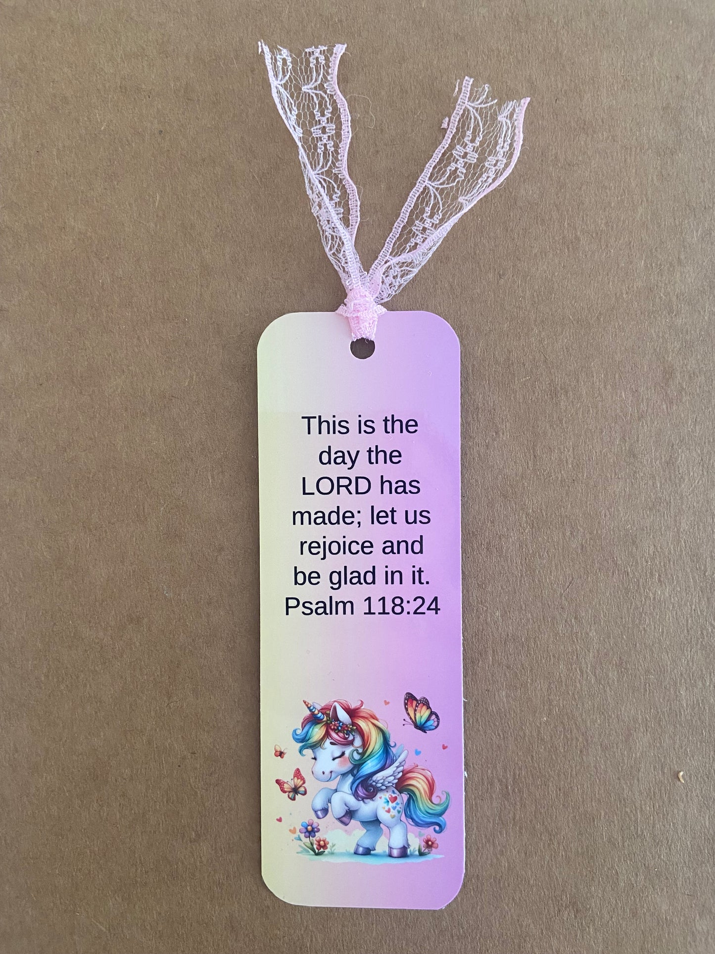 Laminated Bookmark- This Is The Day The Lord Has Made Psalm 118:24