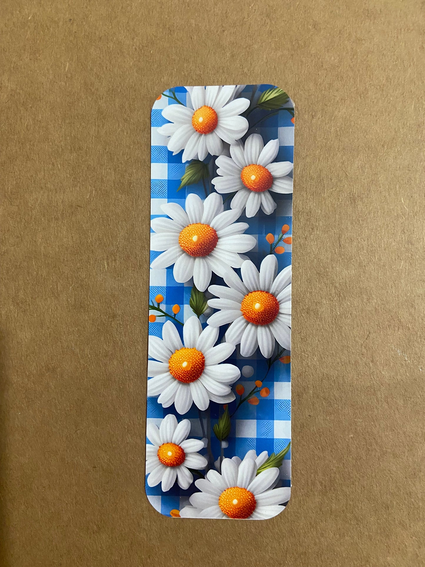 Laminated Bookmark- Daisies