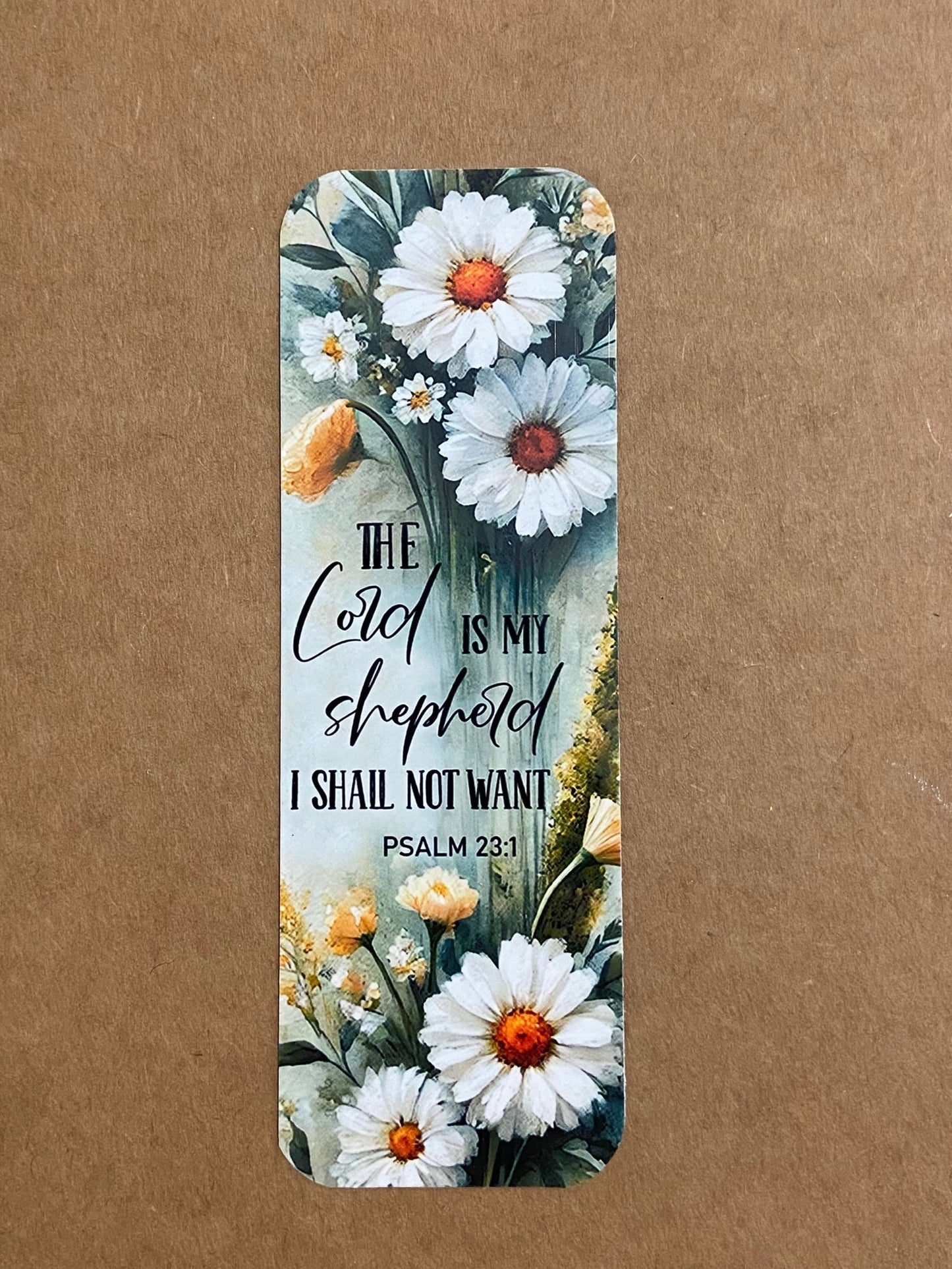 Laminated Bookmark- The Lord Is My Shepherd Psalm 23:1