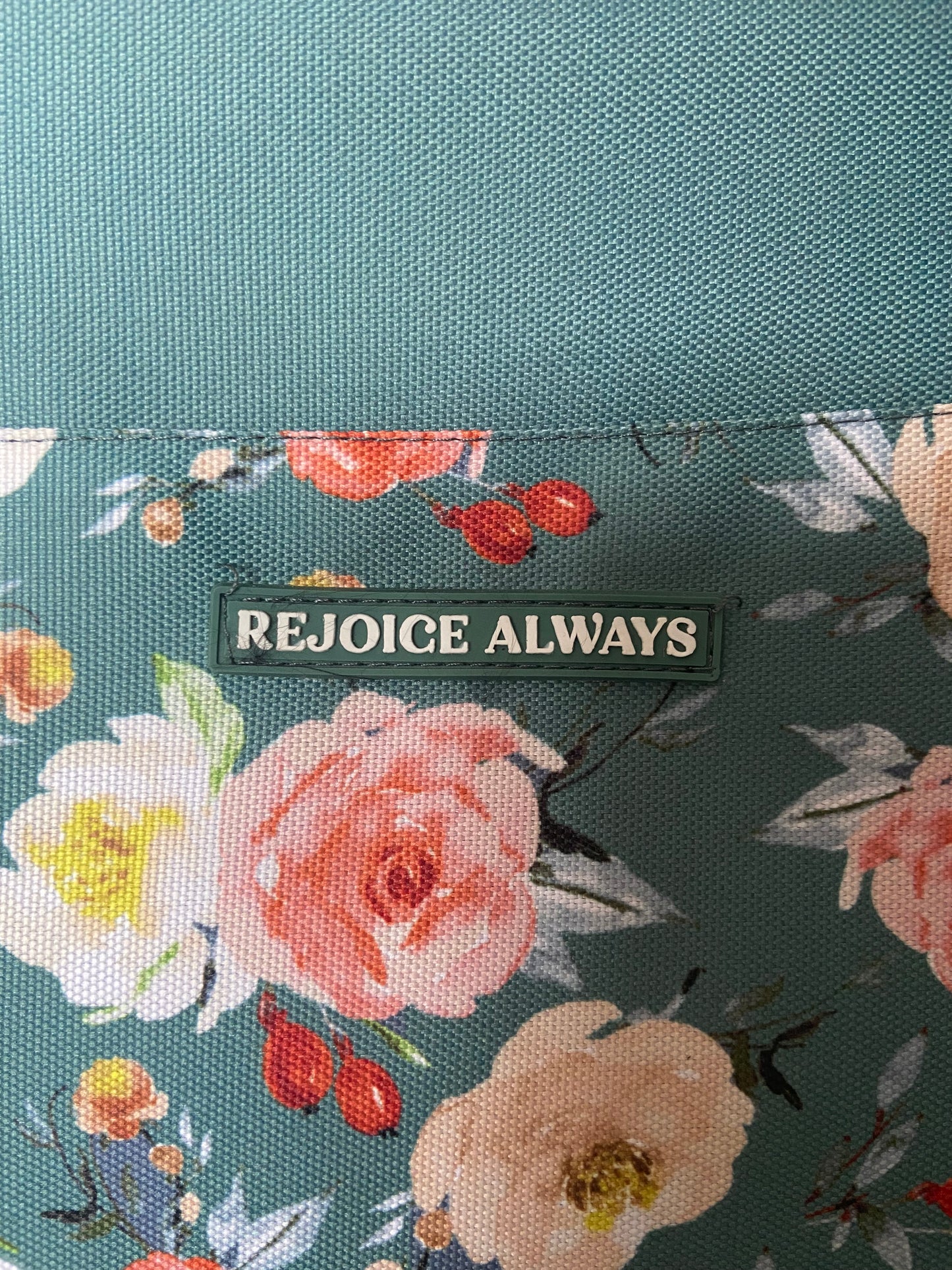 Large Bible Cover - Rejoice Always