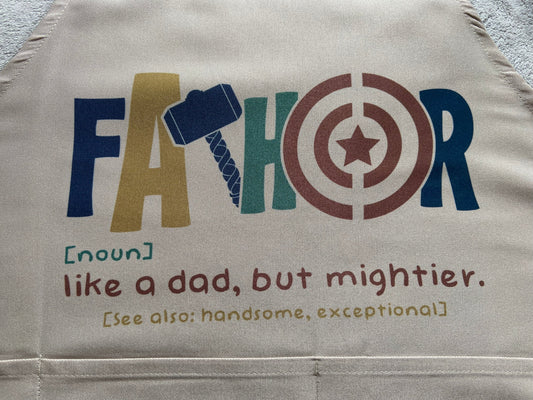 Adult Apron - FATHOR - noun