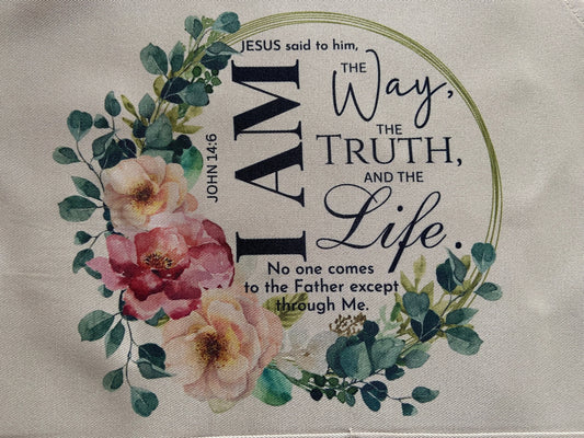 Adult Apron - I Am The Way, The Truth, The Life John 14:6