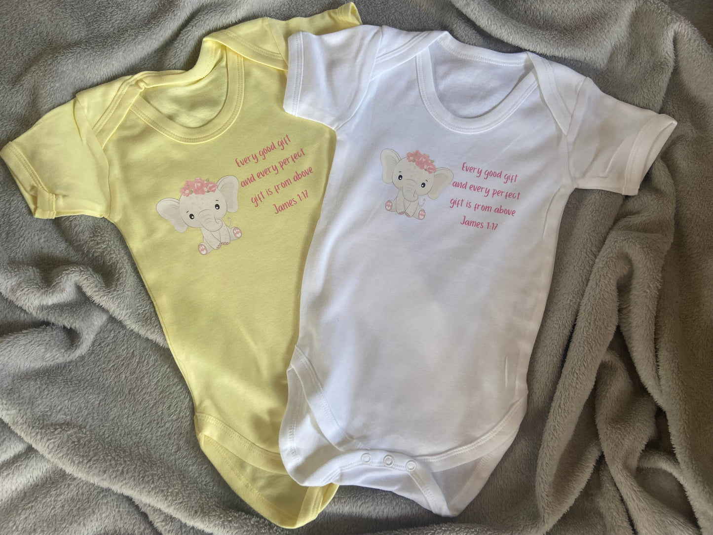 100% Cotton Soft Baby Vest - Every Good Gift & Every Perfect Gift is From Above James 1:17