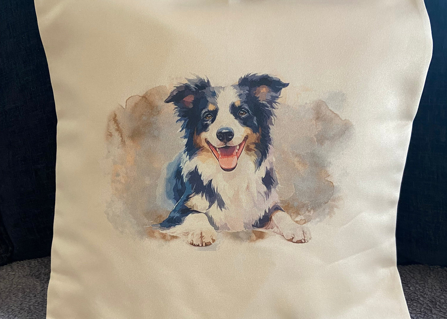 Cushion Cover 45x45cm - Collie Dog
