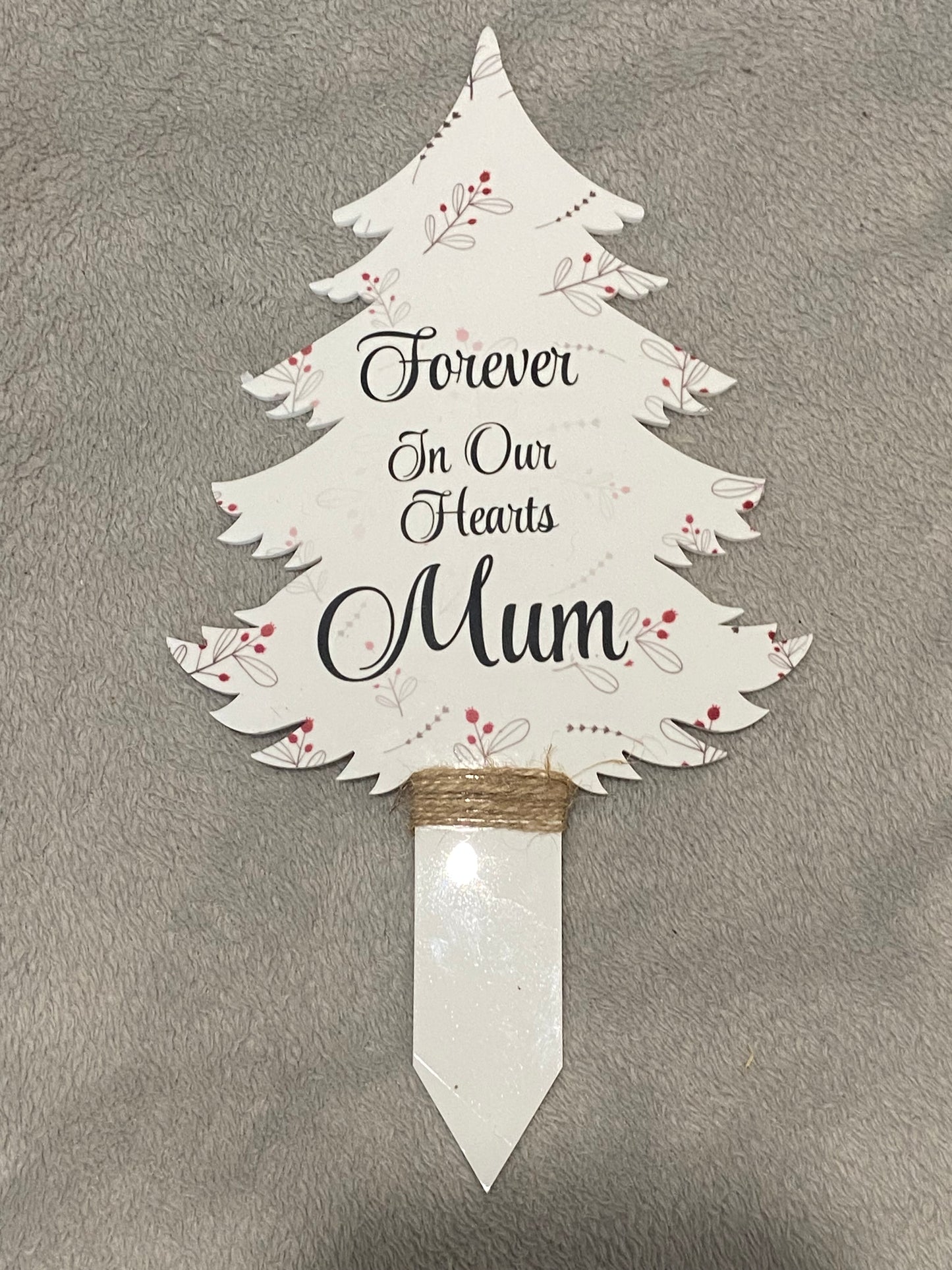 CHRISTmas Grave Marker - Mum