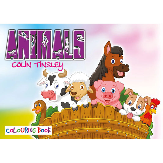 Animals Colouring Book - Author Colin Tinsley