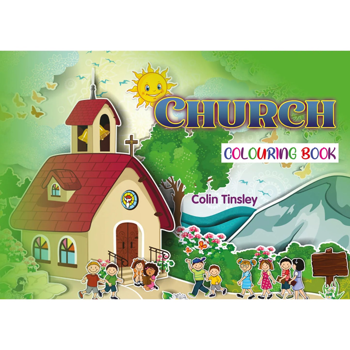Church Colouring Book - Author Colin Tinsley