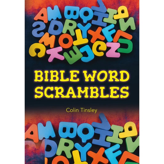 Bible Word Scrambles Activity Book - Author Colin Tinsley