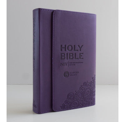 NIV Larger Print Personal Purple Soft-Tone Bible