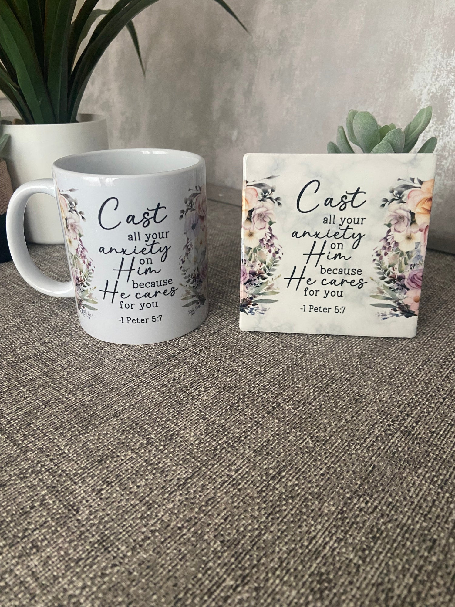 Ceramic Mugs & Coaster Sets