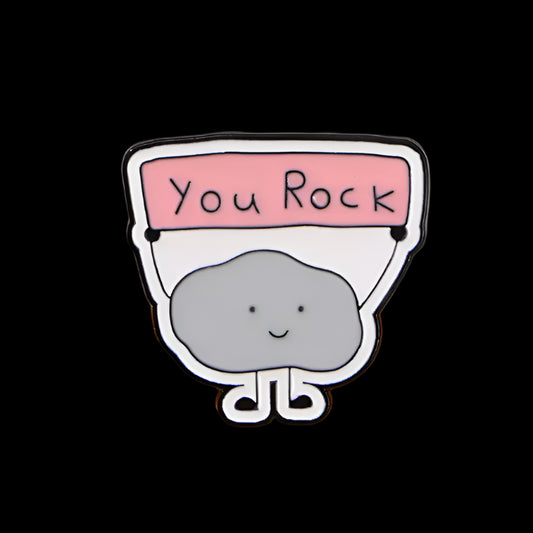"You Rock" Pin