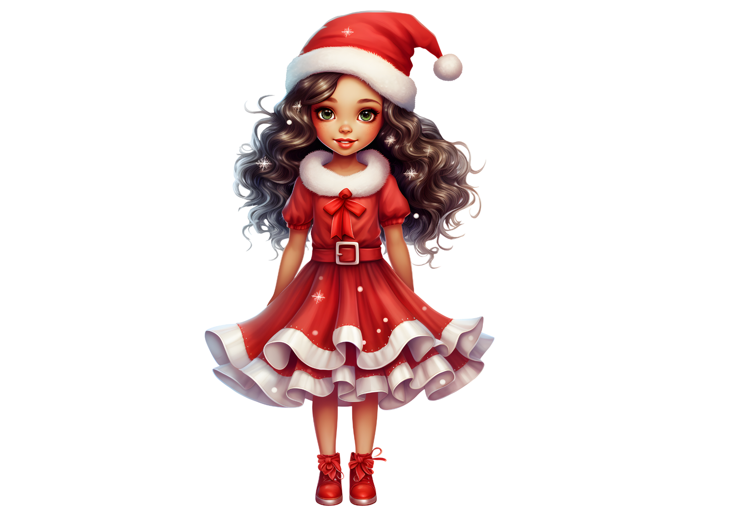 Personalised Name Extra Large Burlap Christmas Sacks - Choice of Image