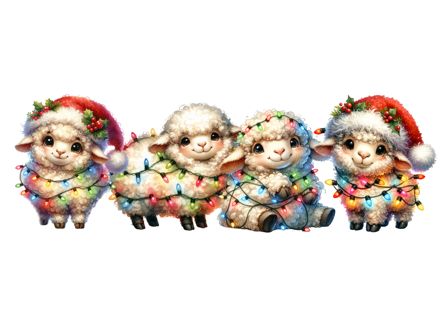 Personalised Name Extra Large Burlap Christmas Sacks - Choice of Image