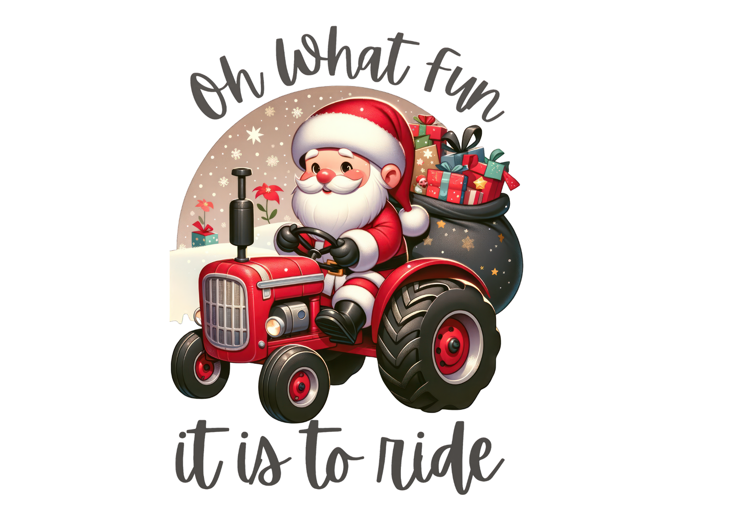 Personalised Name Extra Large Burlap Christmas Sacks - Choice of Image