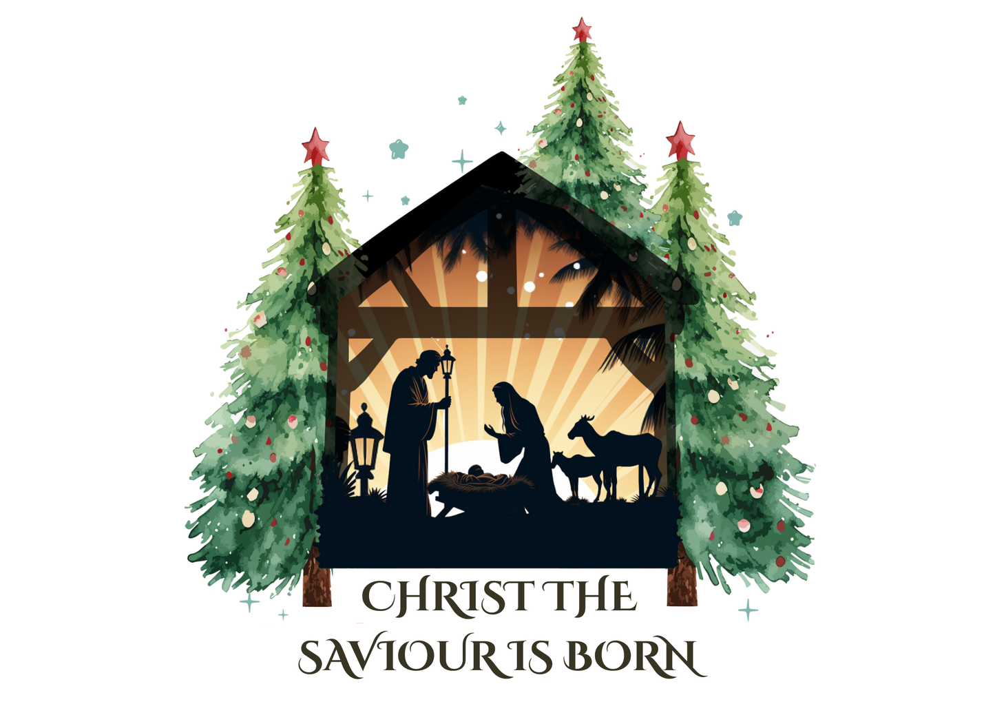 Personalised Name Extra Large Burlap Christmas Sacks - Choice of Image