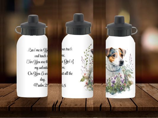 600ml Aluminium Water Bottle - Lead Me In Your Truth Psalm 25:5