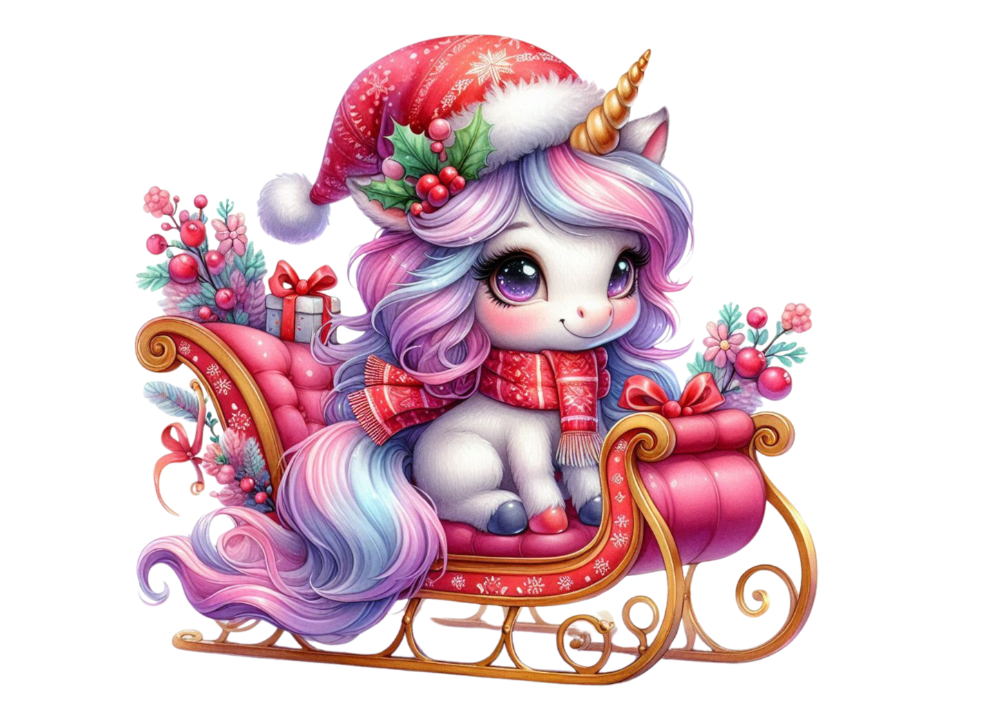 Personalised Name Extra Large Burlap Christmas Sacks - Choice of Image