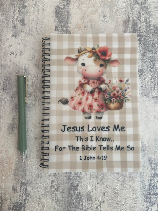 Notebook A5 Jesus Loves Me This I Know For The Bible Tells Me So