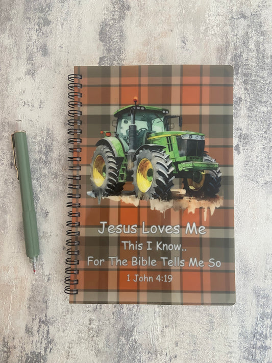 Notebook A5 Jesus Loves Me This I Know For The Bible Tells Me So