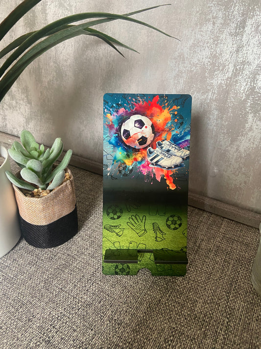 Mobile Phone Stand MDF - Football
