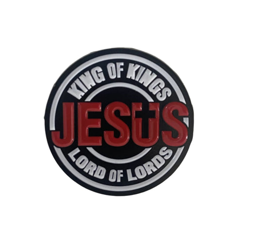 "King Of Kings, Lord Of Lords Jesus" Pin