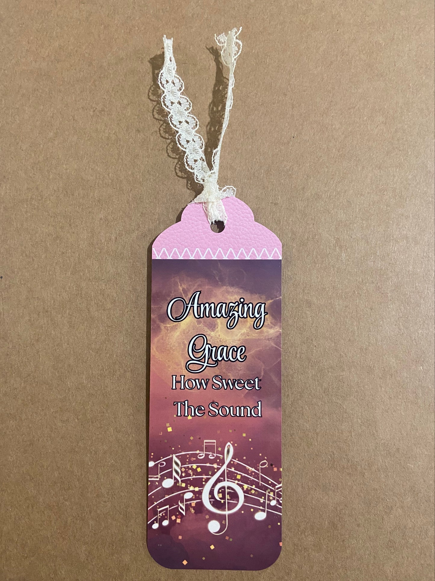Laminated Bookmark - Amazing Grace