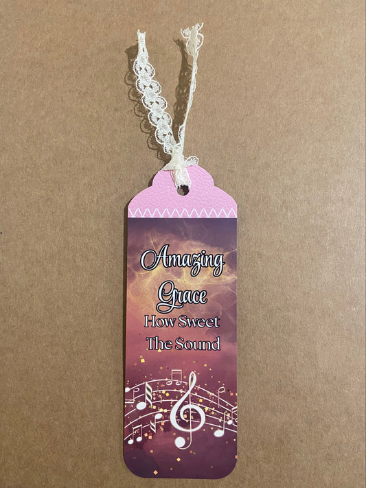 Laminated Bookmark - Amazing Grace