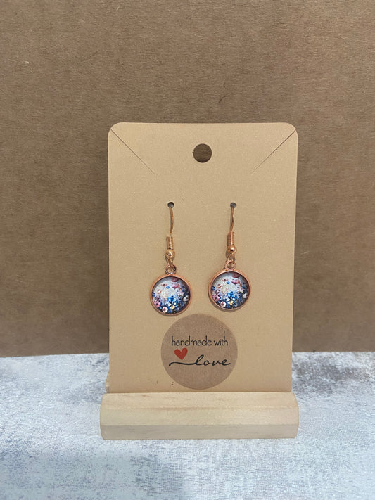 Rose Gold Dangle Earrings - Variations