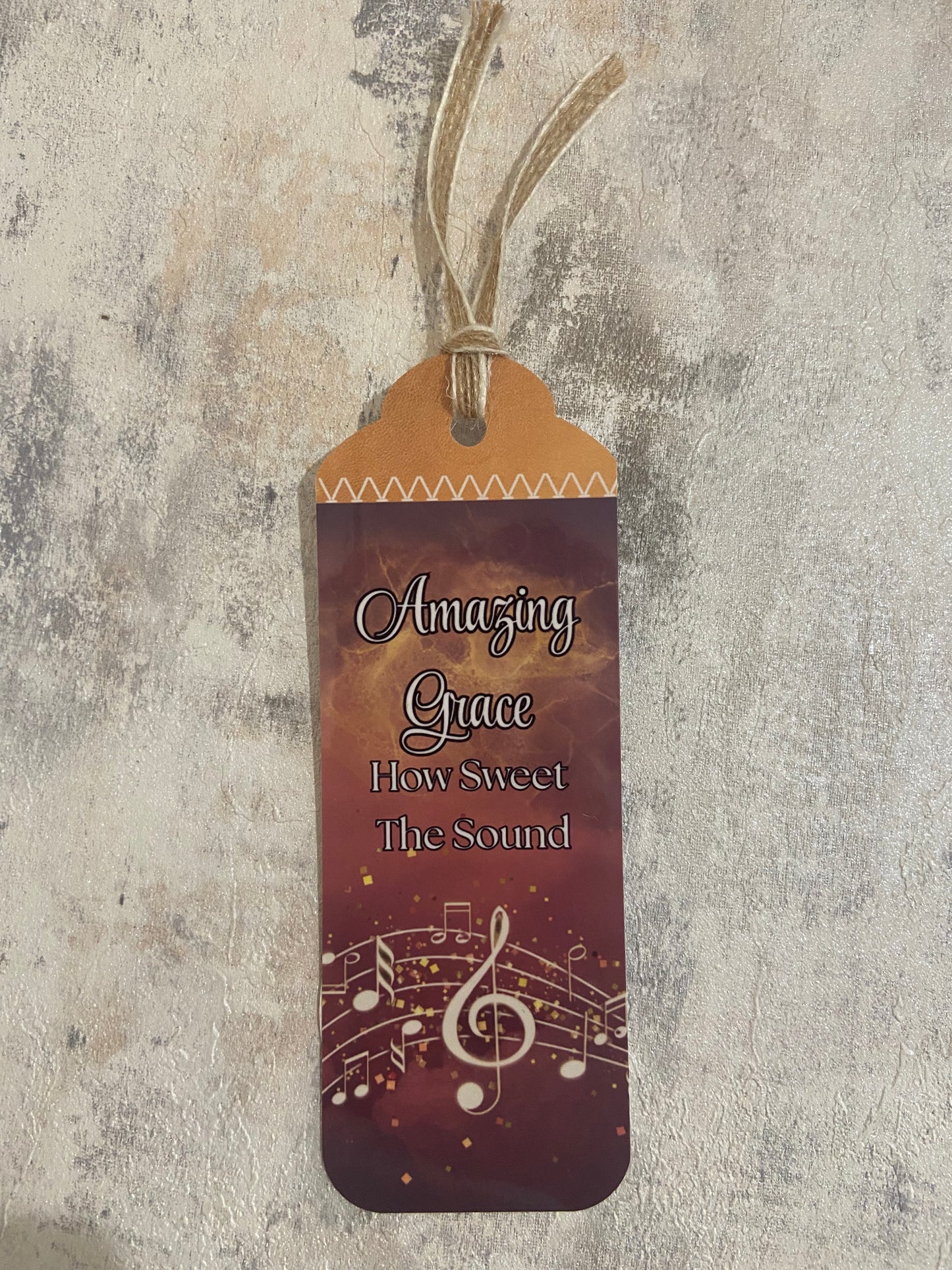 Laminated Bookmark - Amazing Grace