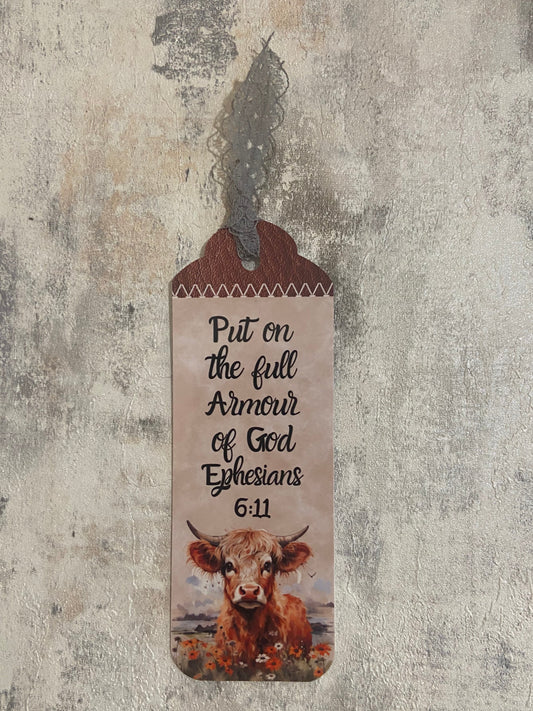 Laminated Bookmark- Put On The Full Armour of God Ephesians 6:11