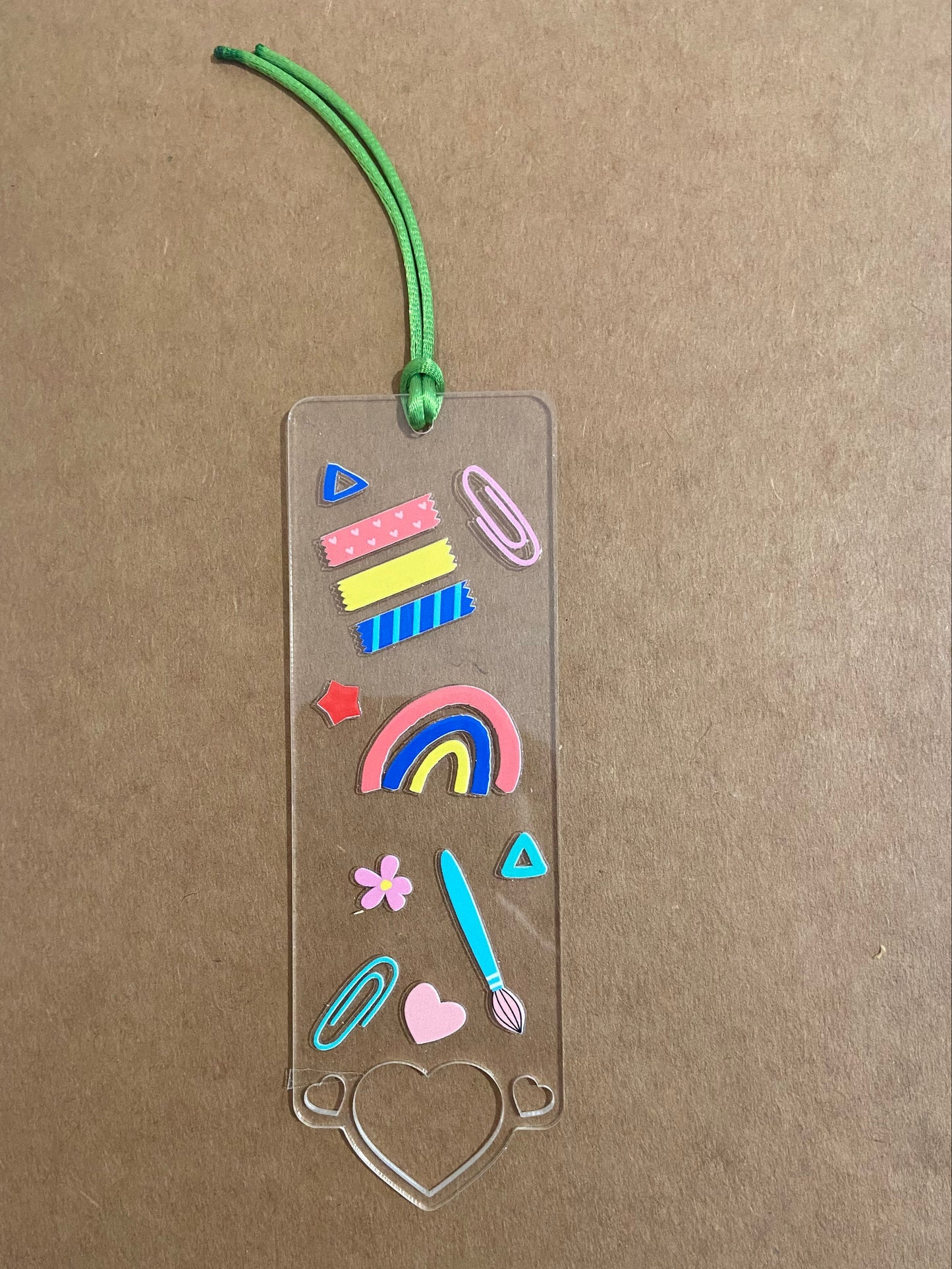 Acrylic Teacher Bookmark - 3 Variations