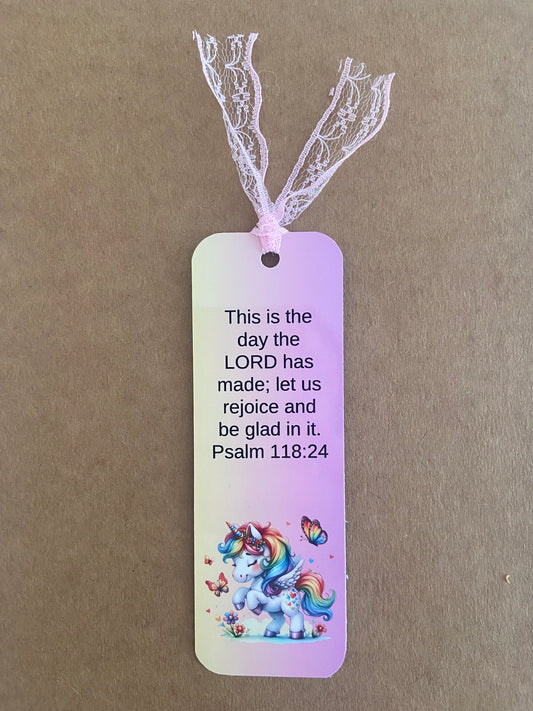 Laminated Bookmark- This Is The Day The Lord Has Made Psalm 118:24