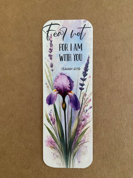 Laminated Bookmark- Fear Not For I Am With You Isaiah 41:10